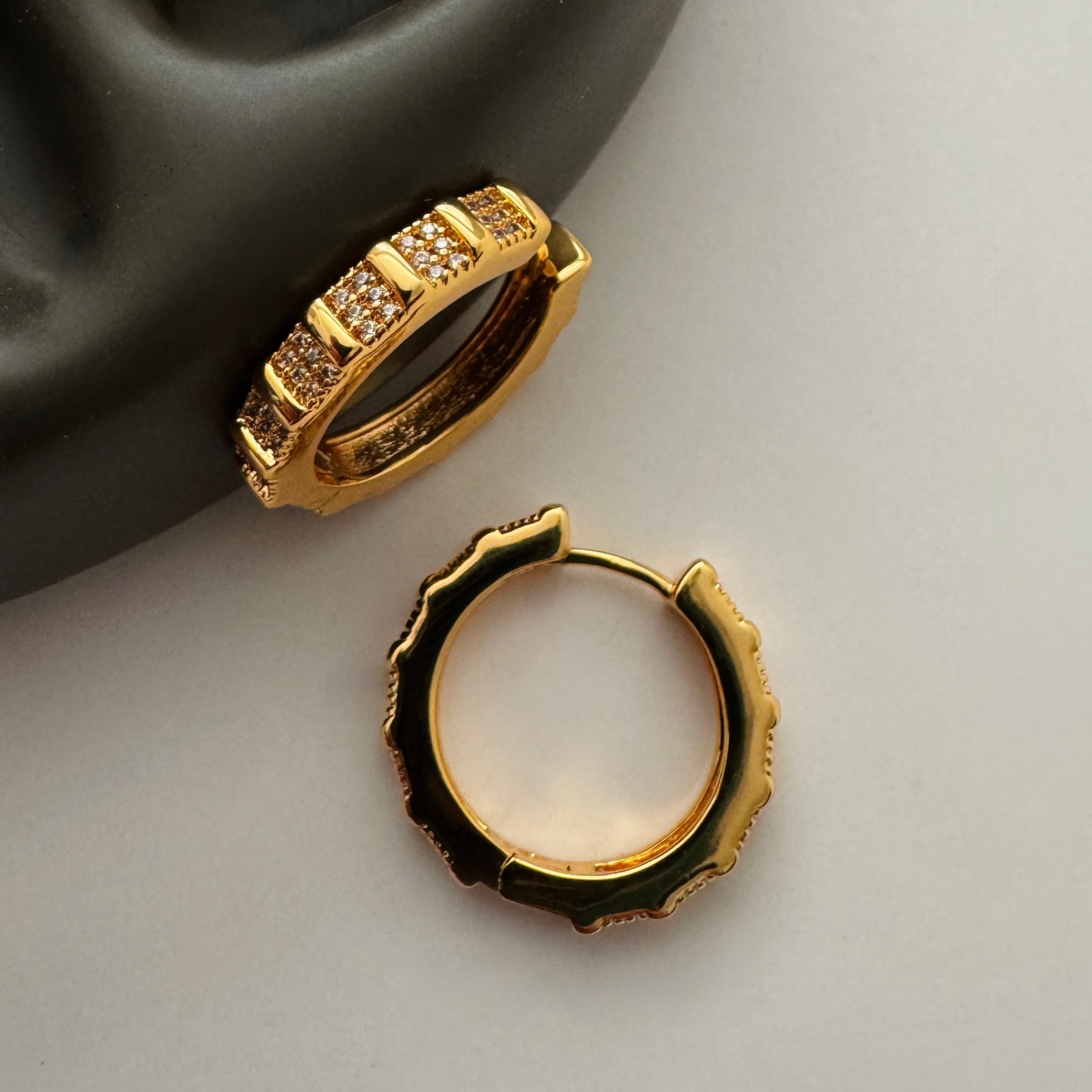 Fiza Hoops- Gold