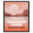 Fjord Saguenay National Park 'Explored' Poster, Canada Parks