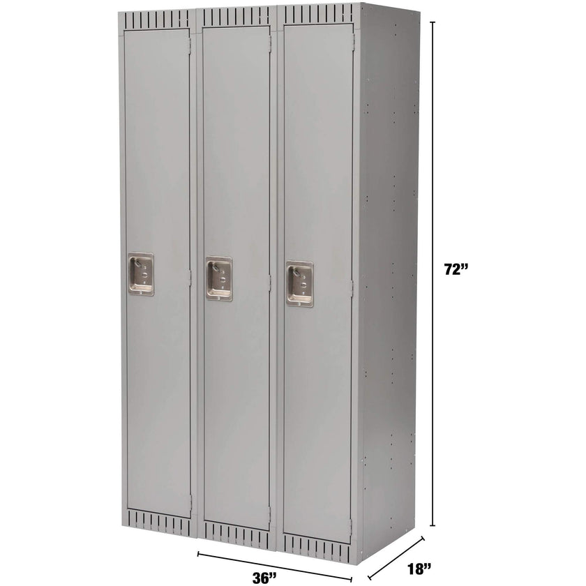 Lockers, Bank of 3, 36