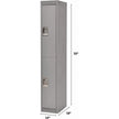 Lockers, 2 -tier, 12