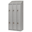 Assembled Lockers, 2 -tier, Bank of 3, 36