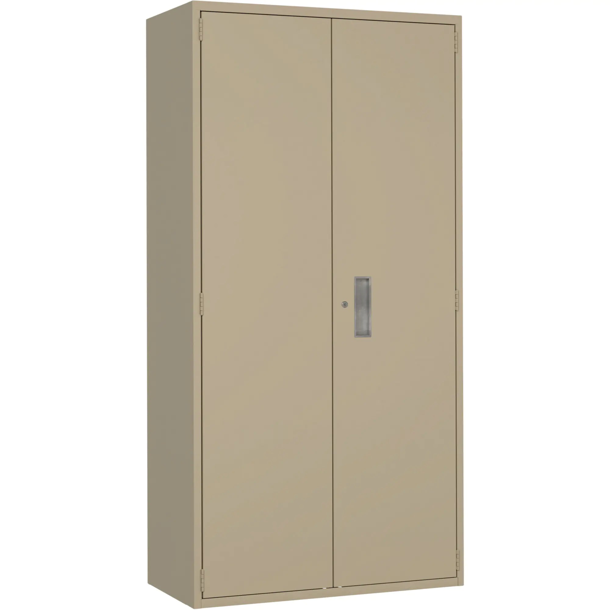 Combination Storage Cabinet, Steel, 6 Shelves, 72