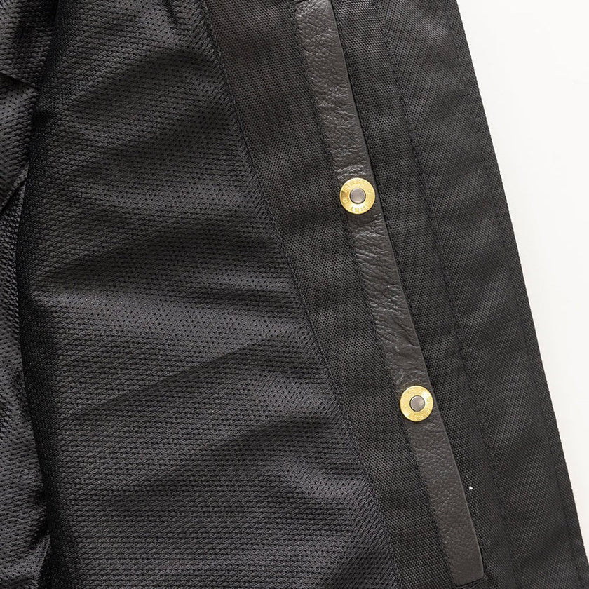 Women’s Motorcycle Leather Jacket. Lightweight Cowhide with Armor Pockets