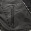 Women’s Motorcycle Leather Jacket. Lightweight Cowhide with Armor Pockets