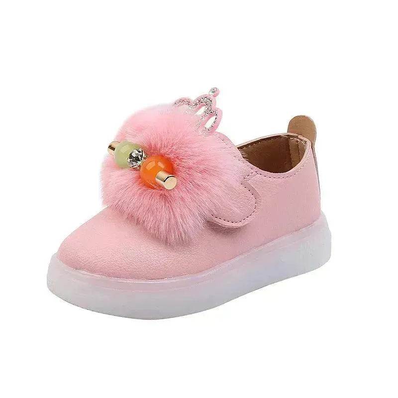 Glow Shoes Flashing Shoes Kids Board Shoes Soft Sole