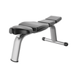 Commercial Gym Flat Bench (Matte Black)