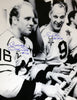 BOBBY HULL & GORDIE HOWE DUAL?SIGNED 11X14 PHOTO – CHICAGO BLACKHAWKS & DETROIT RED WINGS NHL AUTOGRAPH (14