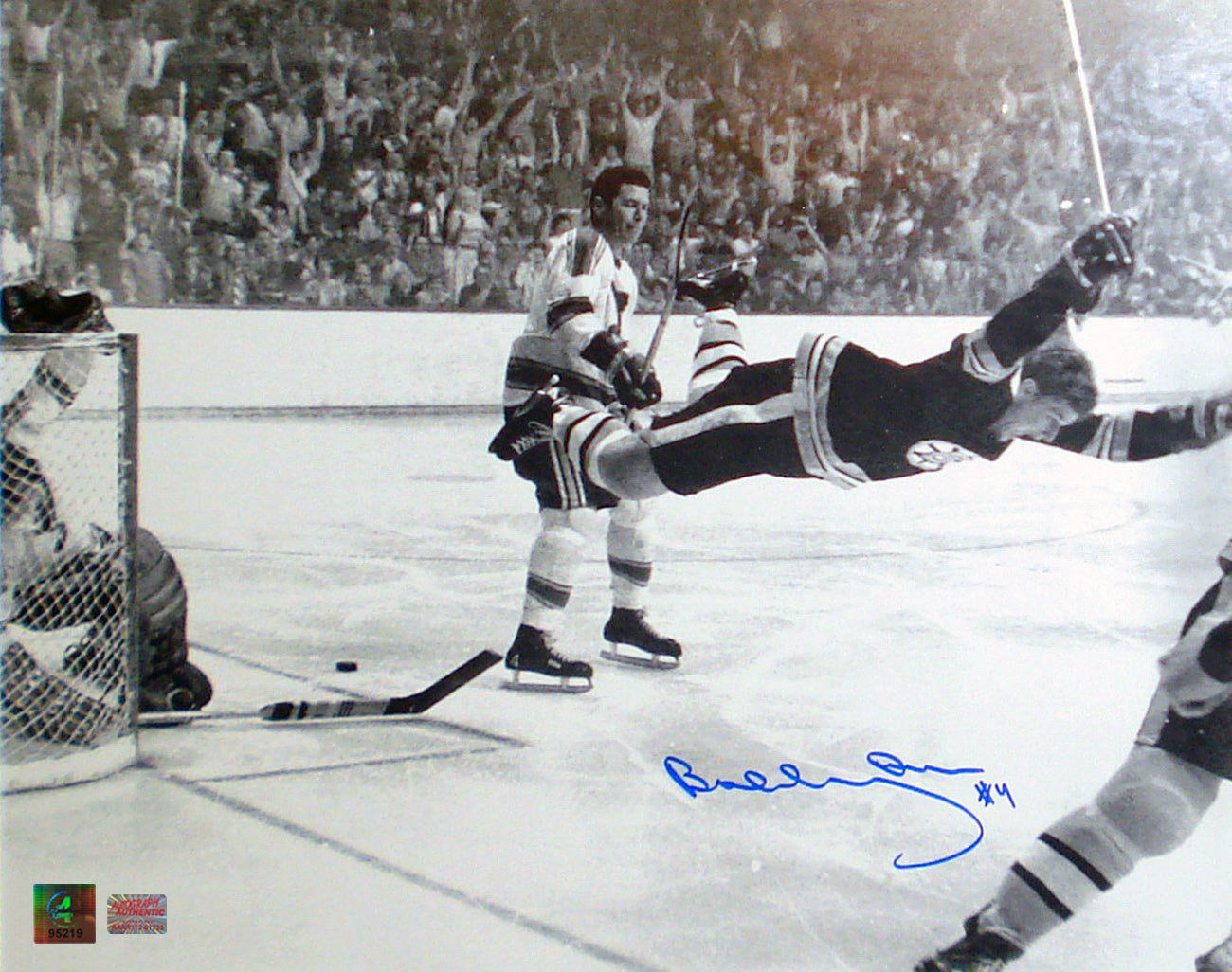 BOBBY ORR “THE GOAL” SIGNED 16