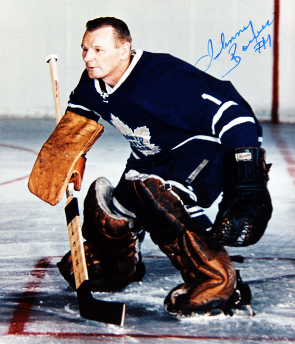 JOHNNY BOWER AUTOGRAPHED 8