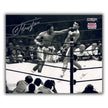 MUHAMMAD ALI & AUTOGRAPHED BY JOE FRAZIER 8X10 BOXING PHOTOGRAPH HAND SIGNED HEAVYWEIGHT FIGHT IMAGE