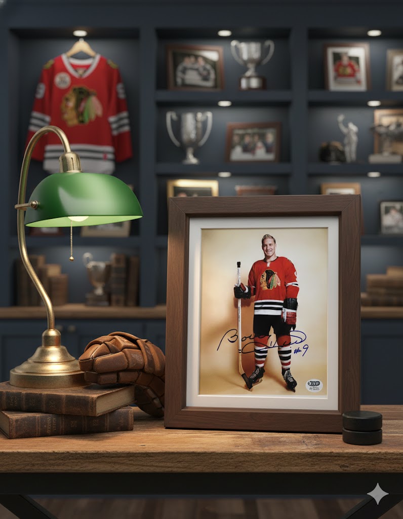 BOBBY HULL AUTOGRAPHED 8
