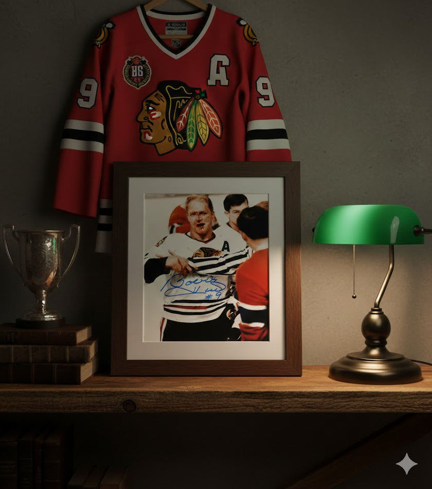 BOBBY HULL AUTOGRAPHED 8