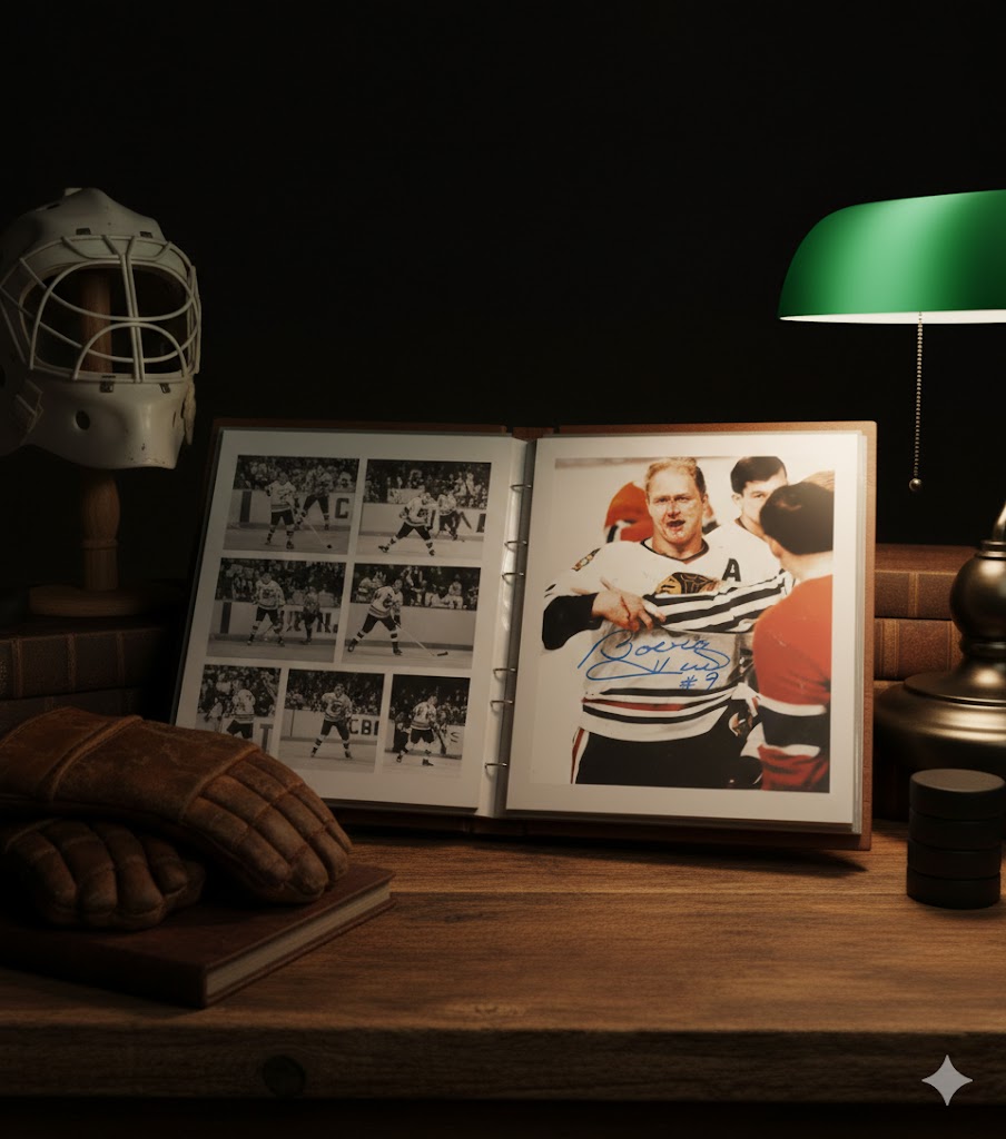 BOBBY HULL AUTOGRAPHED 8