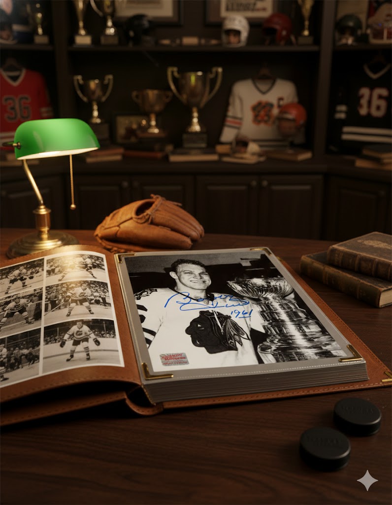 BOBBY HULL AUTOGRAPHED STANLEY CUP 8