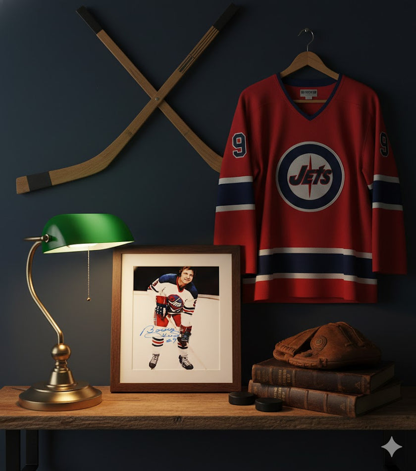 BOBBY HULL AUTOGRAPHED 8