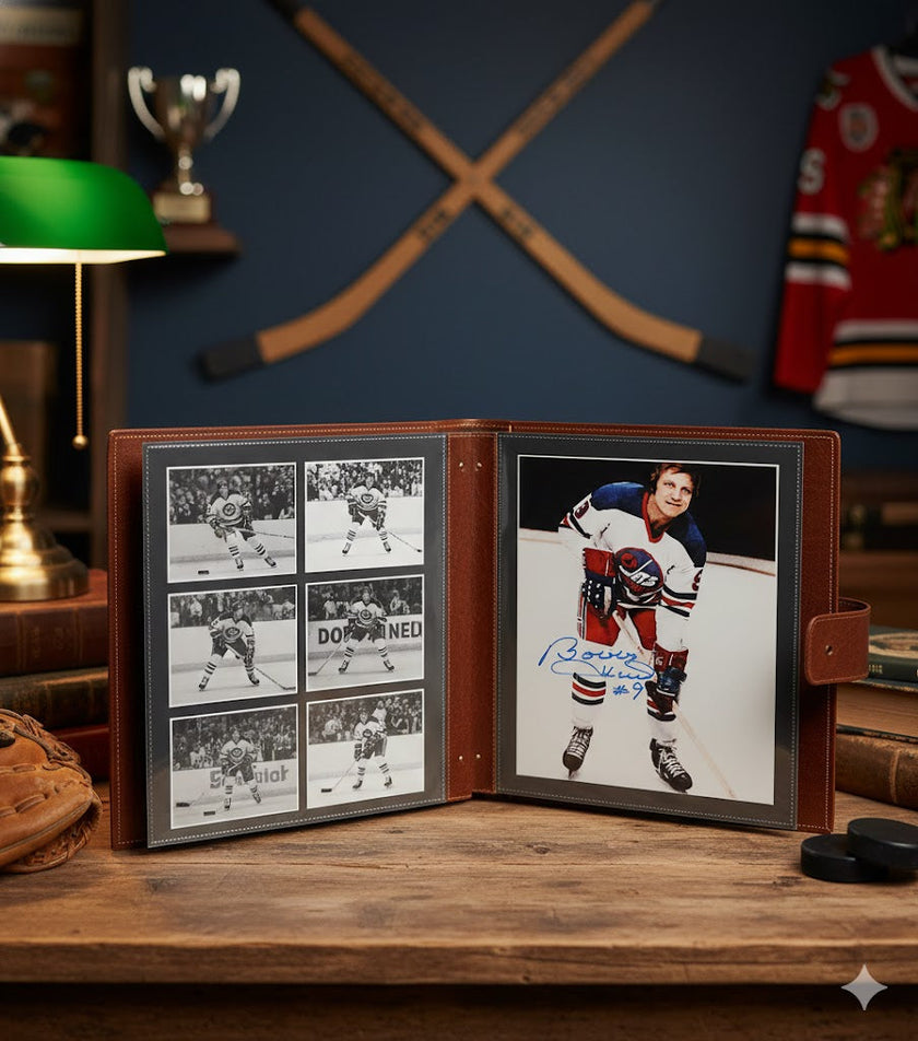 BOBBY HULL AUTOGRAPHED 8