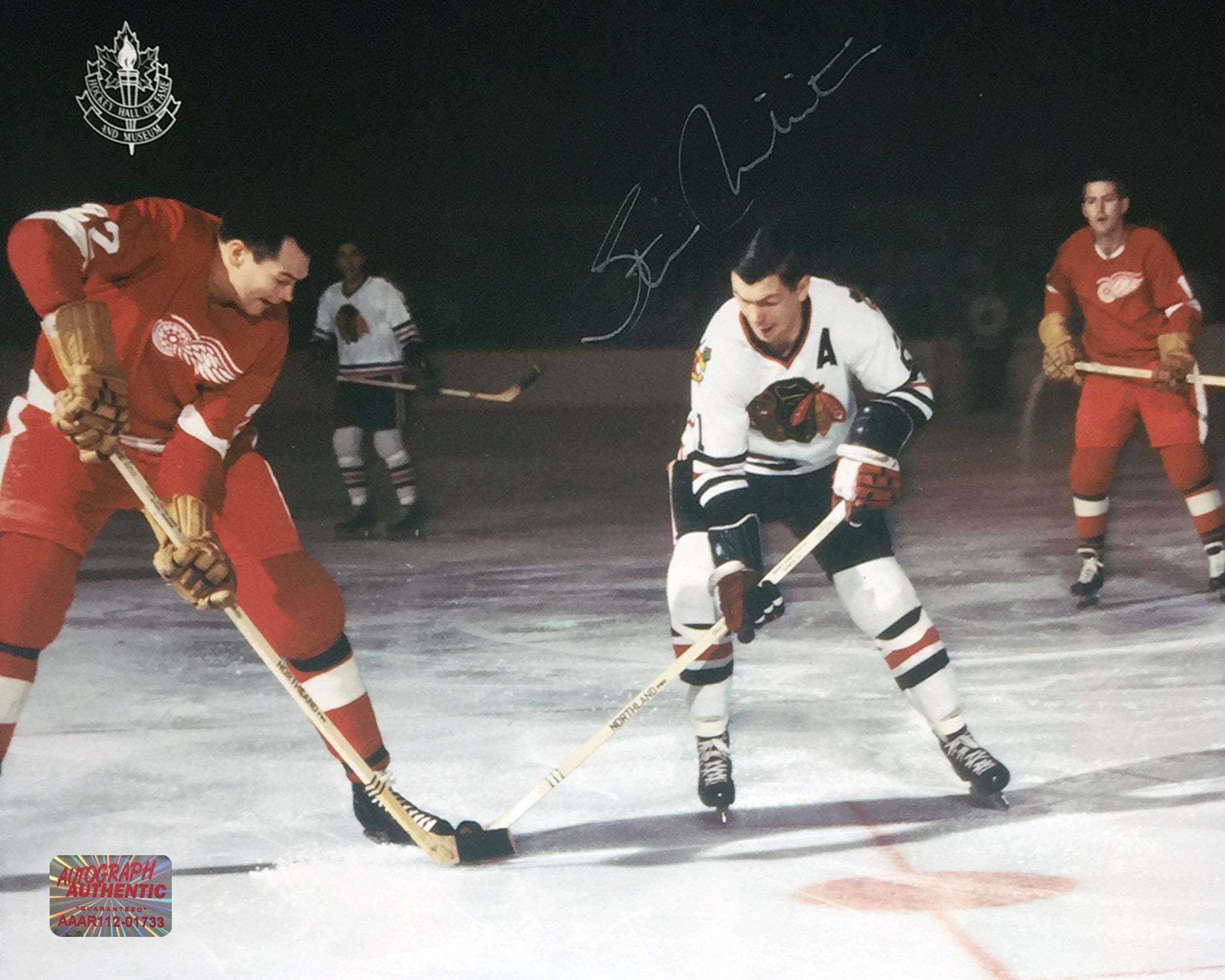 STAN MIKITA AUTOGRAPHED 8
