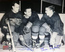 SID ABEL & TED LINDSAY SIGNED 8