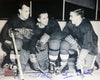 SID ABEL & TED LINDSAY SIGNED 8