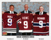 BOBBY HULL AUTOGRAPHED THREE GREAT NINES LIMITED EDITION 8