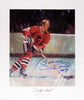 THE GOLDEN JET BOBBY HULL AUTOGRAPHED LITHOGRAPH – CHICAGO BLACKHAWKS HOCKEY ART (13