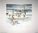 WHERE LEGENDS BEGIN LITHOGRAPH SIGNED BY JOHNNY BOWER & BOBBY HULL – TORONTO & CHICAGO – 10