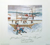 WHERE LEGENDS BEGIN LITHOGRAPH SIGNED BY BOWER, HULL, STANLEY & DIONNE – NHL 10