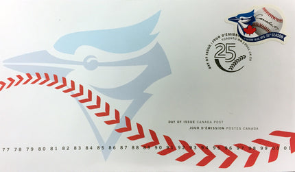 1992 TORONTO BLUE JAYS WORLD SERIES FIRST DAY OF ISSUE STAMP – COMMEMORATIVE CANADIAN POSTAGE COLLECTIBLE (7