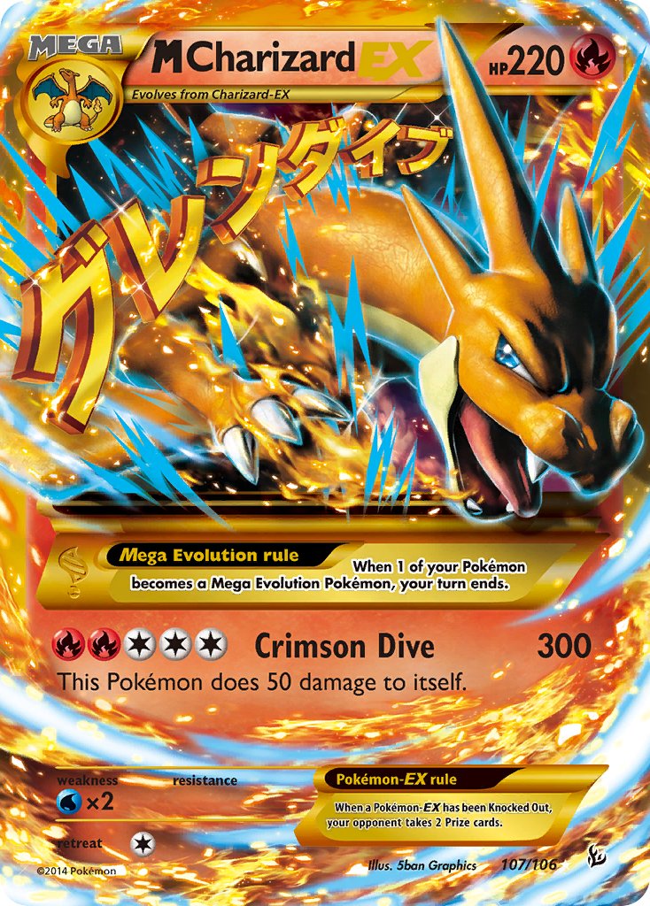 M Charizard EX - 107/106 - Ultra Rare