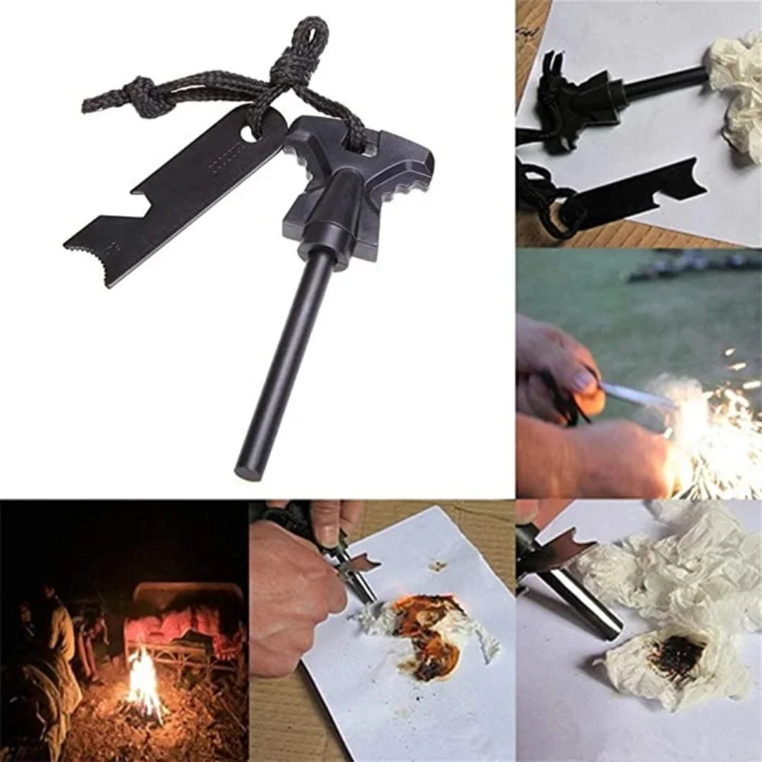 AO Flint Rod Fire-Starter & Scraper