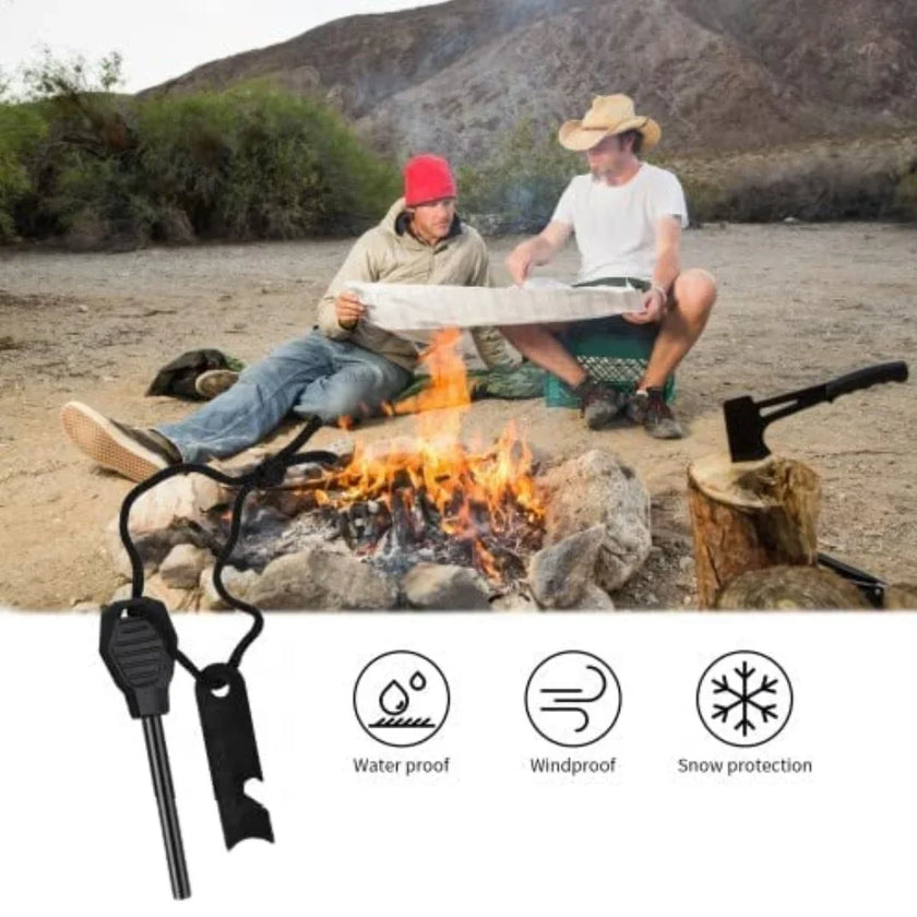 AO Flint Rod Fire-Starter & Scraper