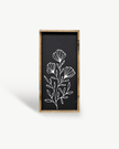 Flower Bouquet Wood Sign