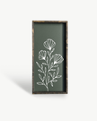 Flower Bouquet Wood Sign