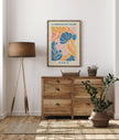 Flower Market - Paris | Modern Botanical Art Exhibition Print (available handframed or unframed)