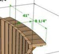 Fluid Custom Tub Shelves