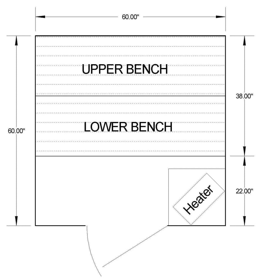 Fluid Sauna Room Kits