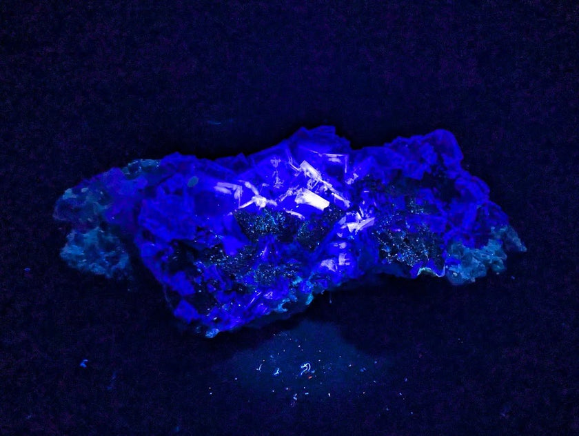 Fluorite with Pyrite - Yindu Mine, Inner Mongolia