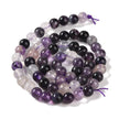 Fluorite Purple Gemstone Bead