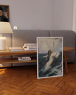 Flying Fish - Herbert James Draper | Romantic Ocean Fantasy | Mythological Nude Vintage Sea Goddess Print (available handframed or unframed)