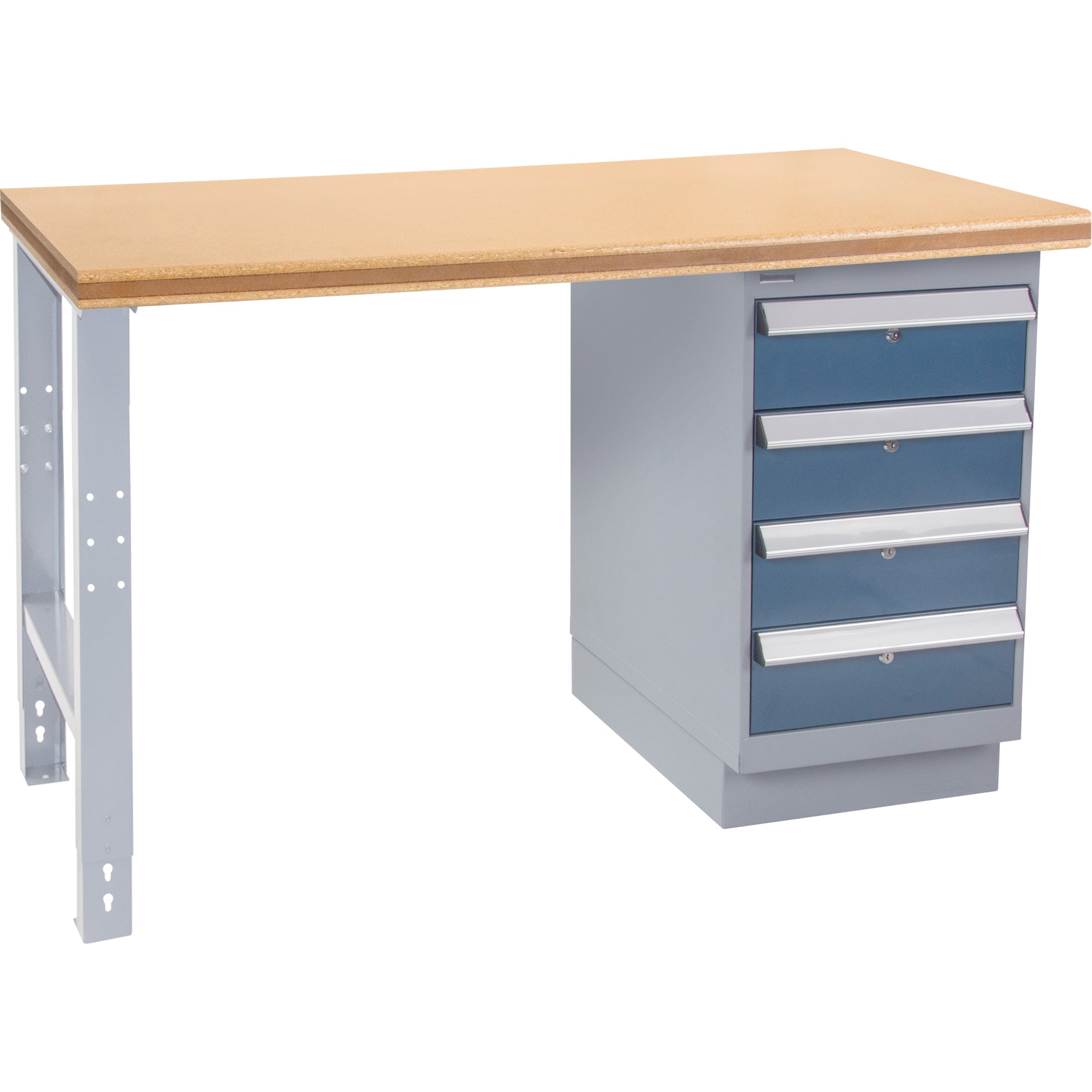 Banc de travail industriel, 91 cm (L) x 152 cm (P) x 86 cm (H), capacité de 454 kg.