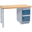 Banc de travail industriel, 91 cm (L) x 152 cm (P) x 86 cm (H), capacité de 454 kg.