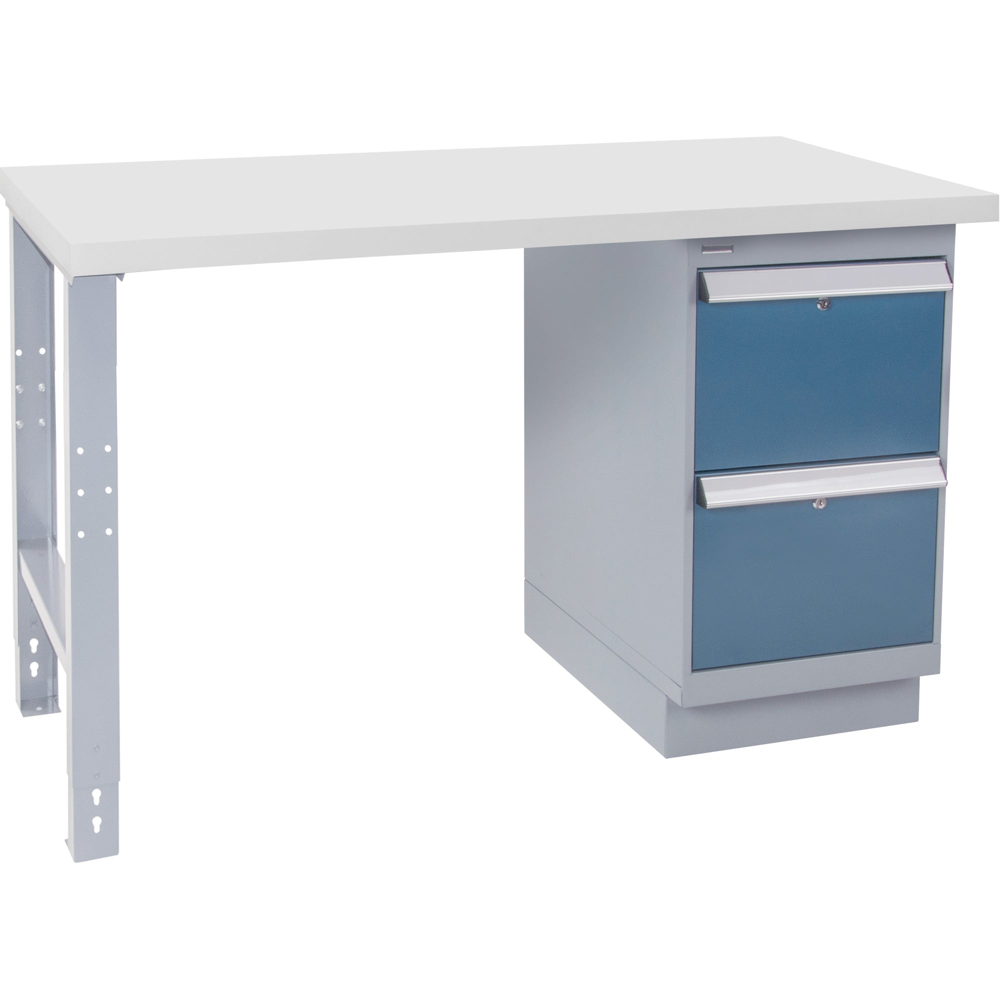 Banc de travail industriel, 91 cm (L) x 152 cm (P) x 86 cm (H), capacité de 454 kg.
