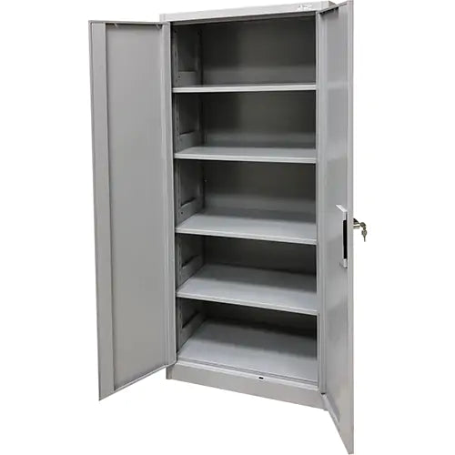Storage Cabinet, Steel, 4 Shelves