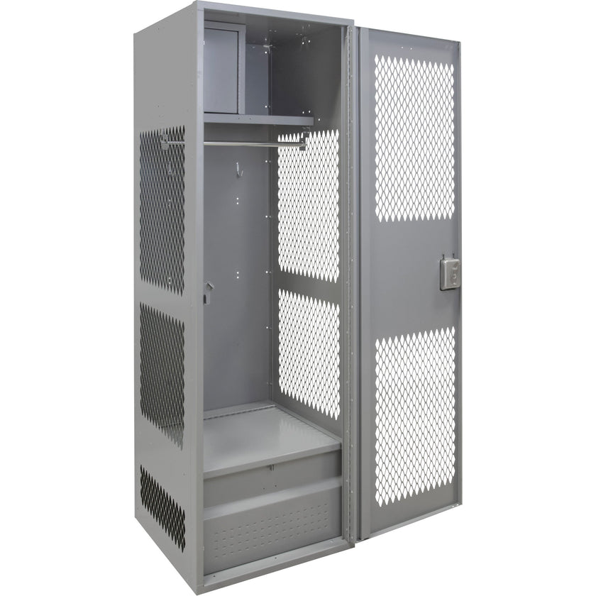 Gear Locker with Door, Steel, 24