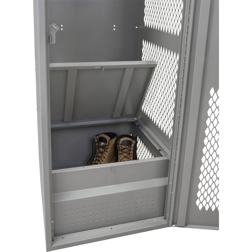 Gear Locker with Door, Steel, 24