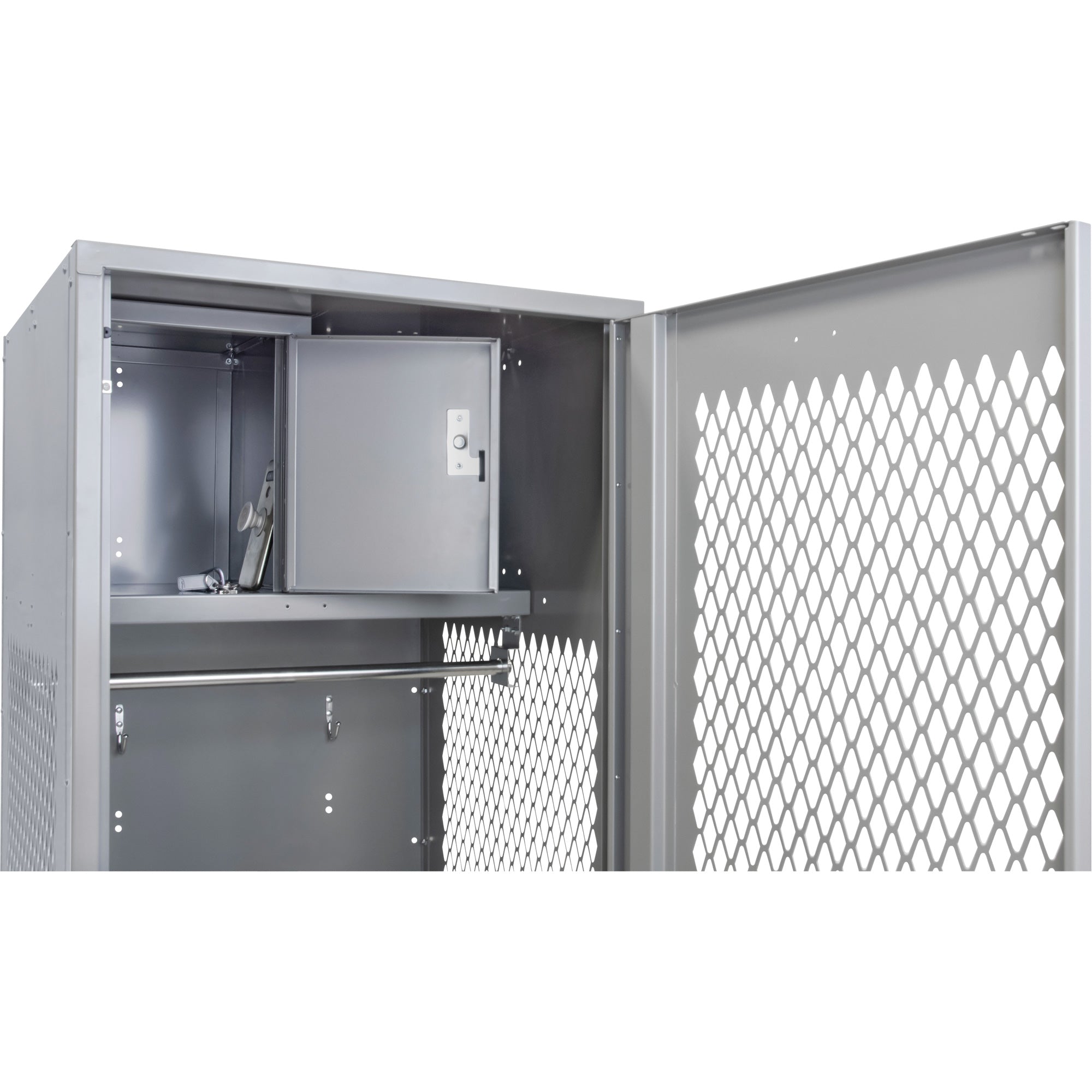 Gear Locker with Door, Steel, 24