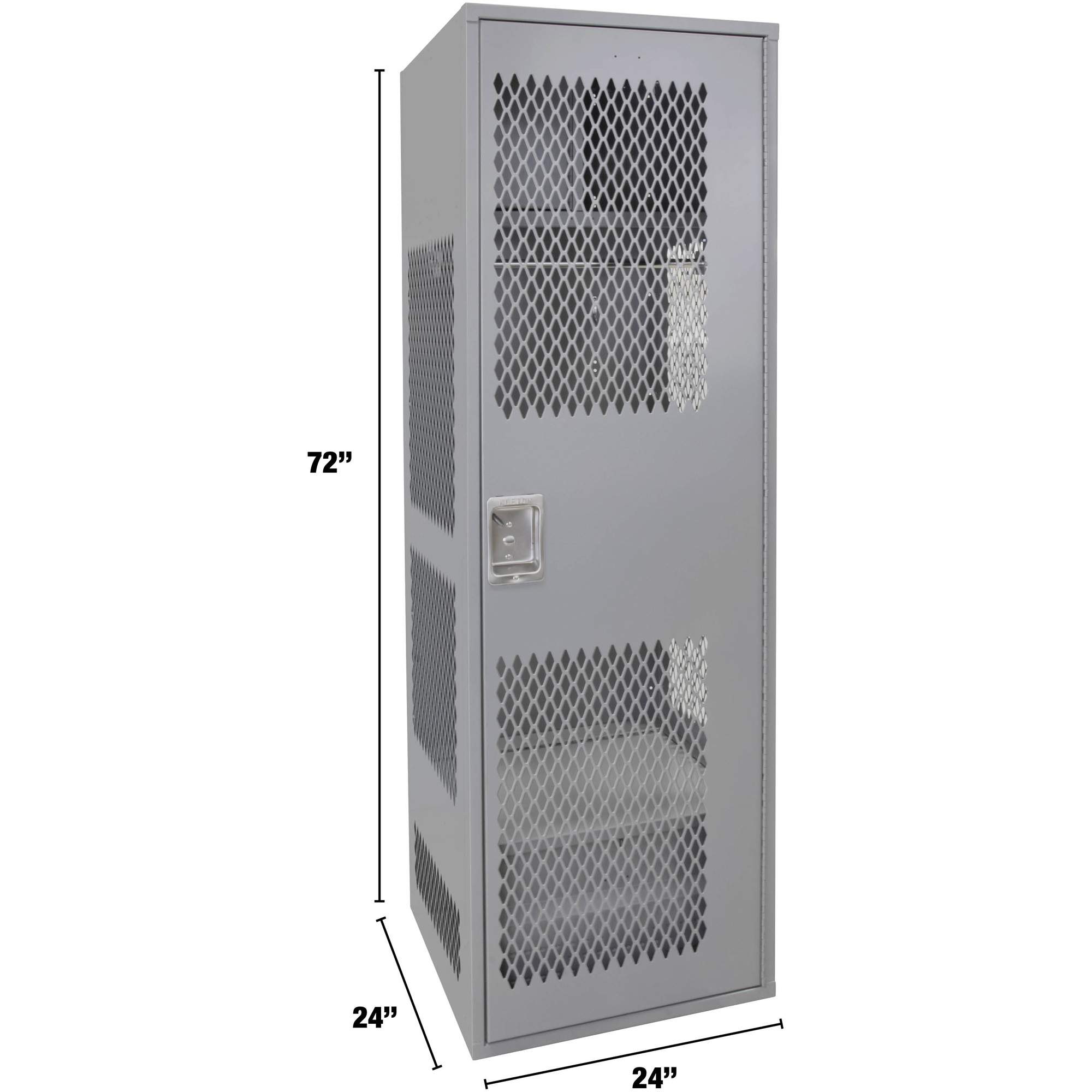 Gear Locker with Door, Steel, 24