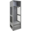 Armoire à équipement, acier, 61 cm L x 61 cm P x 183 cm H, grise