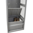 Armoire à équipement, acier, 61 cm L x 61 cm P x 183 cm H, grise