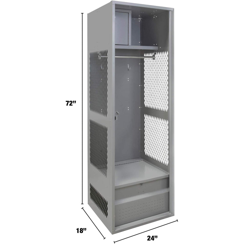 Gear Locker, Steel, 24
